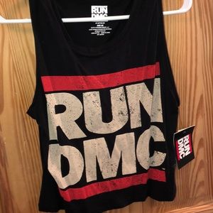 NWT RUN DMC crop top